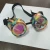 Import Festivals Kaleidoscope Gloth Vintage Rainbow Prism Sunglasses Steampunk Goggles Adjustable Bands from China