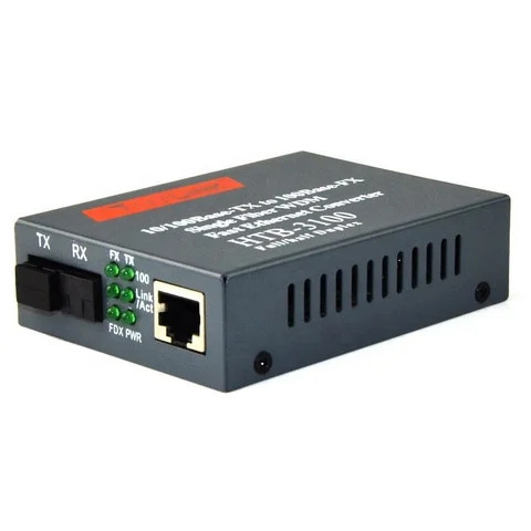 Fiber media converter rj45 sc connector net-link HTB-3100 single mode fiber media converter
