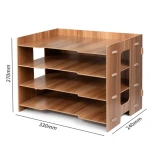 File Sorter A4 Document Desk Tidy Organizer Storage Rack Tray Holder