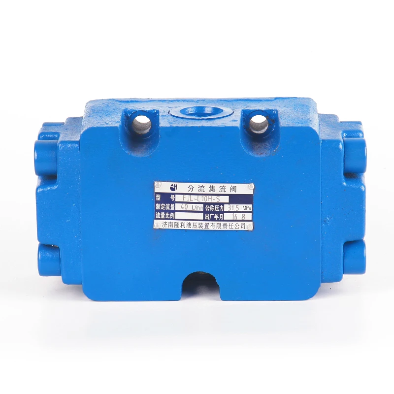 FJLL10H High pressure Longli hydraulic flow diverter control valve price low