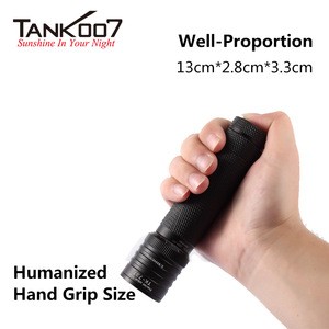 flashlight/torch with rotary zoom(XP-G R5 led) TANK007 TK737