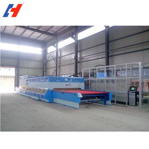 Flat and bent glass tempering furnace/tempered glass making machine for toughened glass