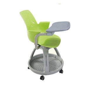 Flexible Rotating Writing Pad Modern Office Conference Node Chair
