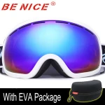 Flexible TPU frame new ski goggles sport myopia eyewear