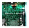 Floor Decor Green fishbone Irregular Mosaic Tiles