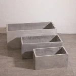 Flower box self watering planters rectangle garden decoration outdoor flower pot planter large