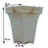 flower stand plastic concrte planter  pot  molds for outdoors on sale