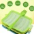 Import Food supplement Sausage Silicone Mold DIY Hot Dog Handmade sausage mould 6 in1 Kitchen Cooking Making Hot Dog tool from China