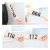 Import For Sports Meet Customized Body Art Black Color Numbers Tattoo Sticker Temporary from China