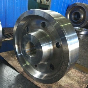 Forged crane wheels on rails, Driving and Driven Crane Wheels for Bridge Crane, Gantry Crane