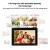 Import Free Frame APP 10.1 Inch android Wifi Digital Photo Frame With LCD Touch Screen Photos Videos from 15 years OEM factory from China