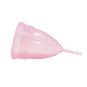 Free Sample Medical Grade FDA Silicone Lady Period Sterilizer Menstruation Menstrual Cup