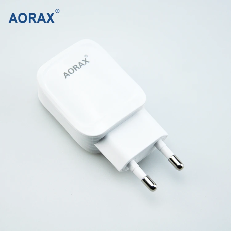 Free Sample Wholesales EU plug 5V 1.1A Fast Charging Adapter Wall Charger USB Fast Phone Charger