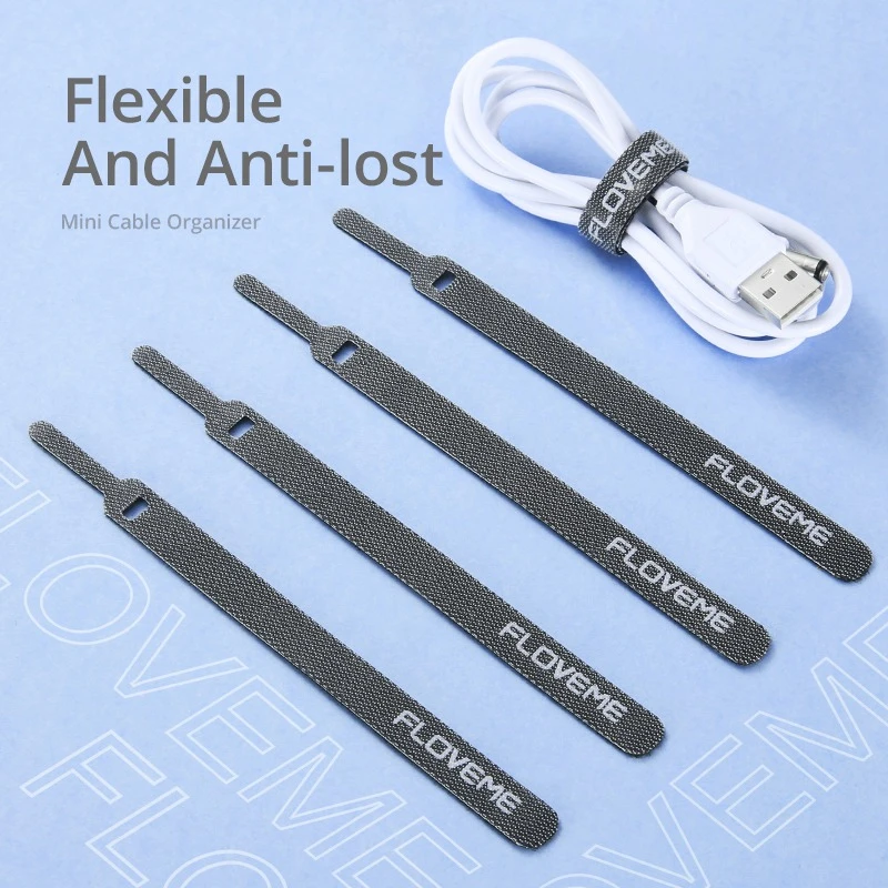 Free Shipping 1 Sample OK FLOVEME  Twenty pieces 14cm Cable Organizer management belt cable strap