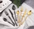 Import French stainless steel knife and fork spoon tea spoon flatware silverware set from China