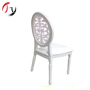 French Style Metal Imitated Wooden Dining Chair Furniture(YJ-WI001)