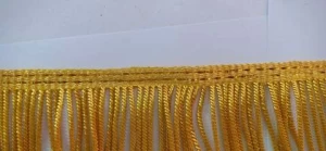 fringe trim 7CM Gold bullion wire fringe, metal, ceremonial, church, decoration, military, dress, curtain