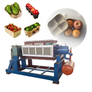 Fruit Apple Tray Paper Cup Making Machine Egg Tray Production Line For Chicken Eggs
