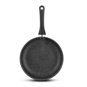 fry pan for cooking marble shot blasting stone nonstick cookware