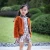 Import FS0656A 2018 winter new design girls faux fur coat children&#039;s boutique clothing from China