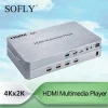 Full HD 1080p 3D audio video player HDD 4-ways HDMI media player