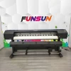 Funsun 1.8m 6 feet DX6 Head 1440dpi Banner Tarpaulin Canvas Paper Large Format Printer Eco Solvent Printer Machine