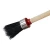 Import Furniture Painting Wax Paint Brush Waxing Wood Handle Round Paint Brush With Boar Bristle from China