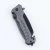 Import G10 handle folding pocket survival knife with glass breaker and belt cutter from China