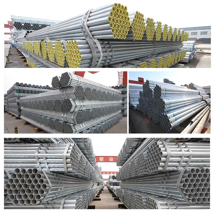 galvanized steel pipes/gi pipe pre galvanized 1" /iron or steel tubes pipes