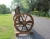 Import Garden Bench Patio Garden Wooden Wagon Wheel Bench from China