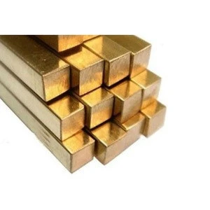 Gold color copper bar round/square/hexagonal brass rod