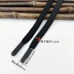 Good Casual Pants with Sports Waist Cord Drawstring Sweatshirt Hat Colorful Metal Head Hollow Flat Strap Waist Rope
