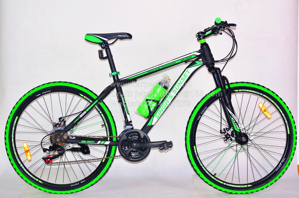Good quality 26 inch steel mtb bicycle mountain bike with 21 speeds