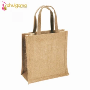 Good Quality Cheap Price Custom Reusable Jute Bag Promotion Jute Shopping Tote Bag