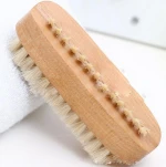 good quality hot selling wooden soft bristle brush wholesale/wooden shoe brush/nail brush