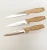 Import good quality wooden pattern handle stainless steel utility knife from China
