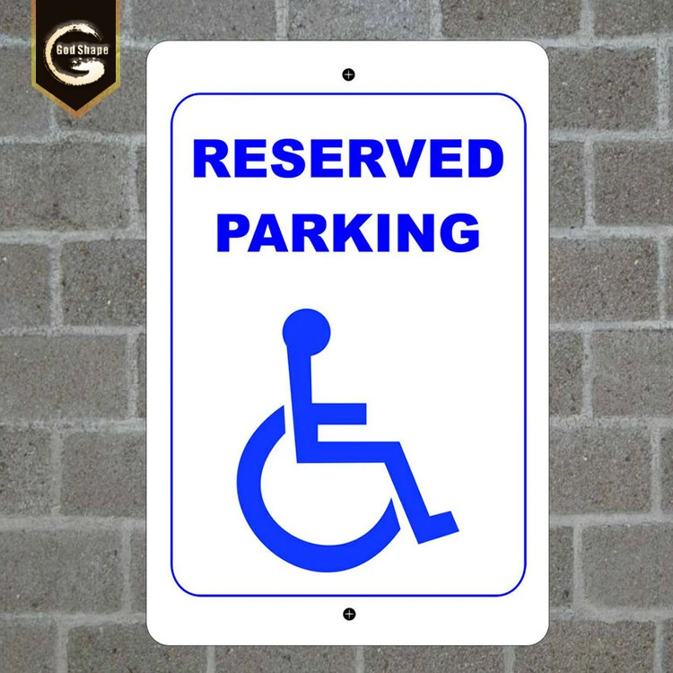 GS Aluminum sheet Parking Sign rectangle Traffic safety Signs