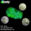 GS-BS-YG JOLIN glow in the dark break stone resin and glass material available for fishtank and building garden decoration
