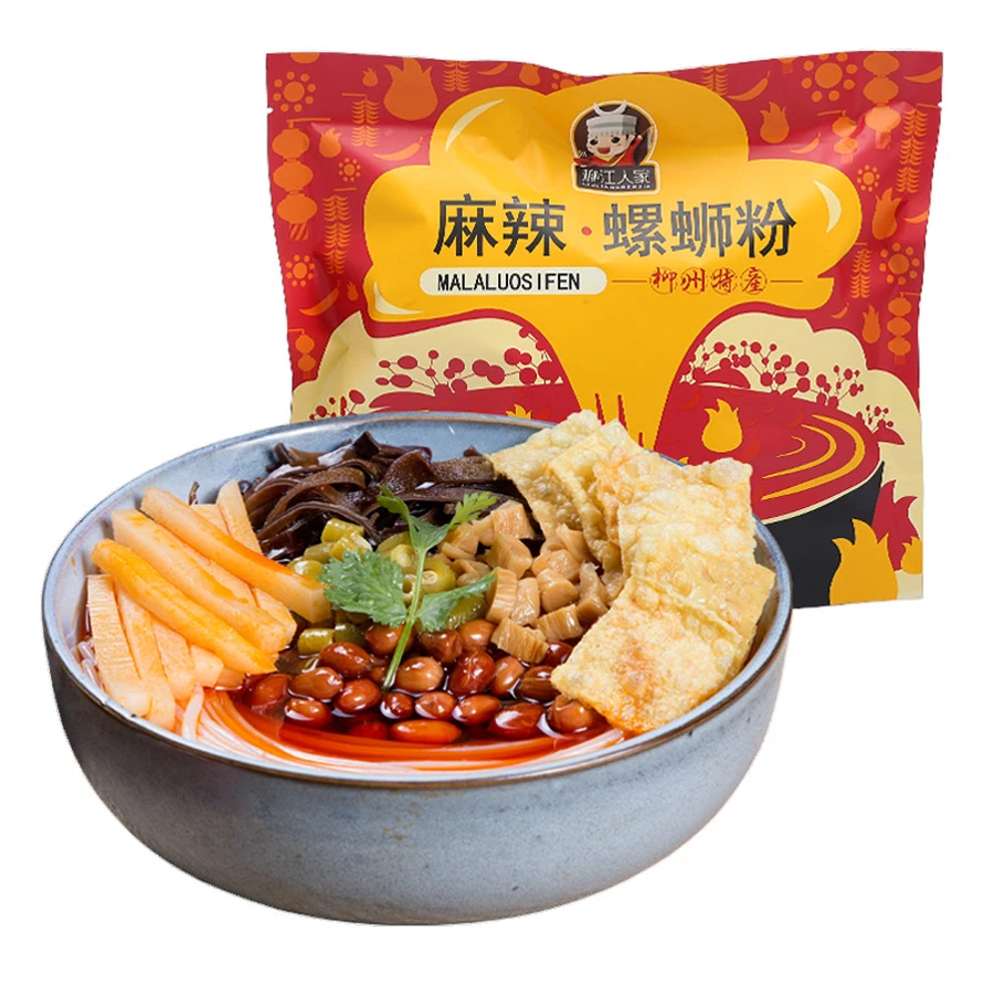 Guangxi Luosifen hot and sour instantly noodles traditional snacks Most popular self heating noodles instant noodles spicy