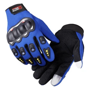 guante de moto Sport waterproof Anti Slip touchscreen full Finger car riding cycling motorcycle racing gloves