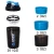 Gym Running Sports Protein Shaker Bottles Plastic Water Bottle With Mixer Ball