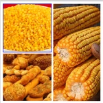 HALAL certificate puffing corn flour for cake & snack