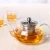 Import Hand Blown Glass Teapot Stainless Steel Infuser & Glass Lid glass teapot from China