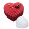 Hand in Hand in Love heart Cake Mold for DIY Mousse Silicone Cake Mold Decoration Tools