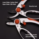 Harden Professional BY-PASS SK5 Steel Garden Tree Pruner