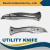 Import Hardware tools carbon steel blade knife cutter from Taiwan