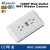 Import HD WiFi spy video recorder wall socket hidden camera with voice record from China