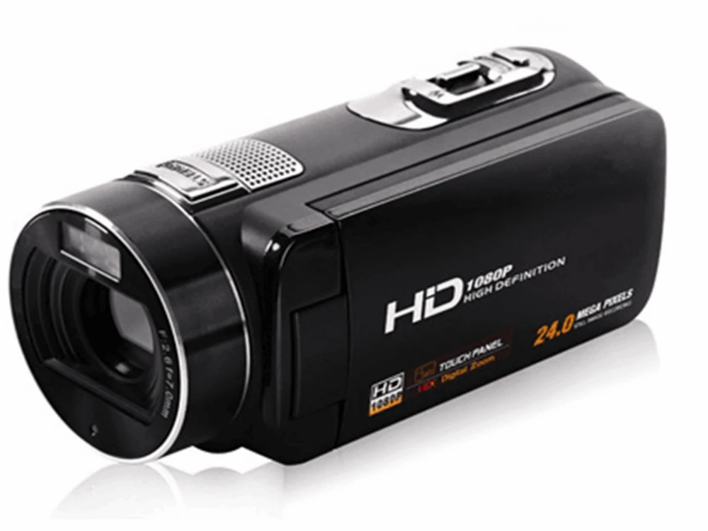 HDV-Z8 1080P Full HD Digital Video Camera Camcorder 24MP 16x Digital Zoom with Wide-angle Lens Camcorder