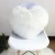 Import Heart shape long hair faux fur cushion cover throw pillow for couch cushion home decor from China