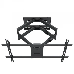 Heavy Duty Dual Arms Full Motion Wall Mount TV Bracket TV Wall Mount With Extra Long Arms